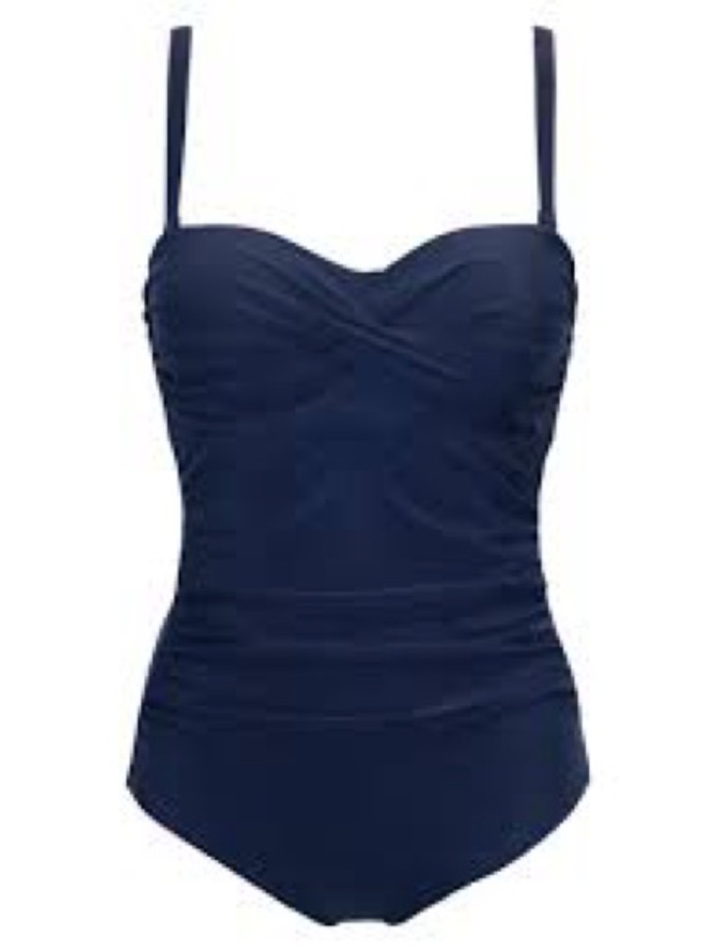Anne Cole Live In Color Twist Front One-Piece Swimsuit  Sz 18W $122 Retail